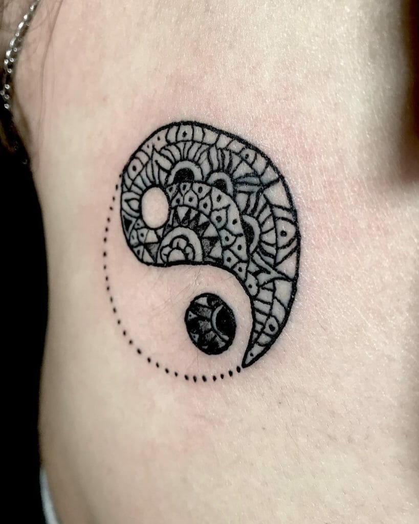 yinyang tattoo designs