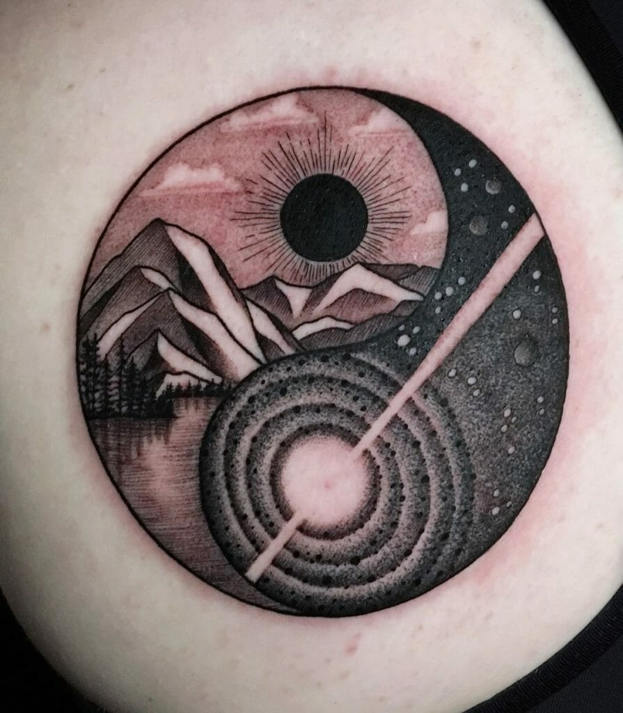 yinyang tattoo designs