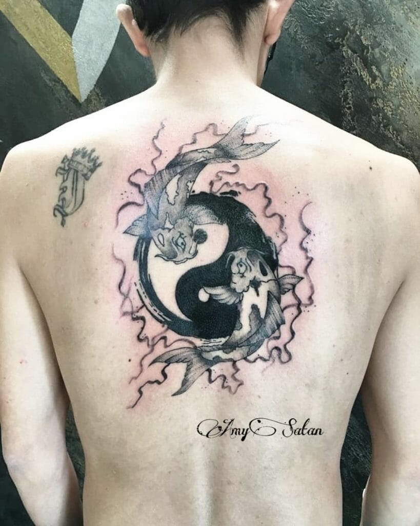 yinyang tattoo designs