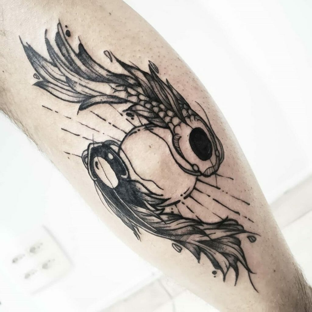 yinyang tattoo designs