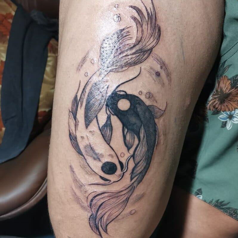 yinyang tattoo designs