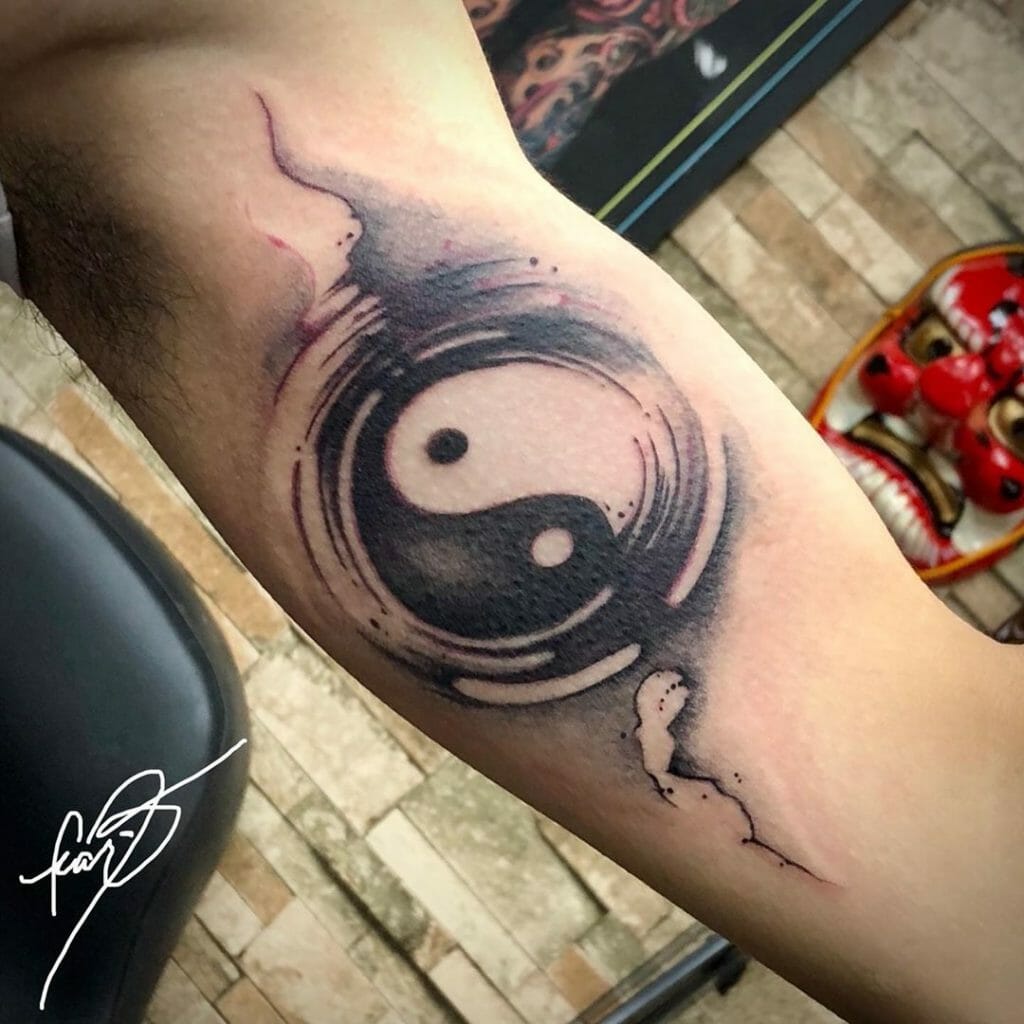 yinyang tattoo designs