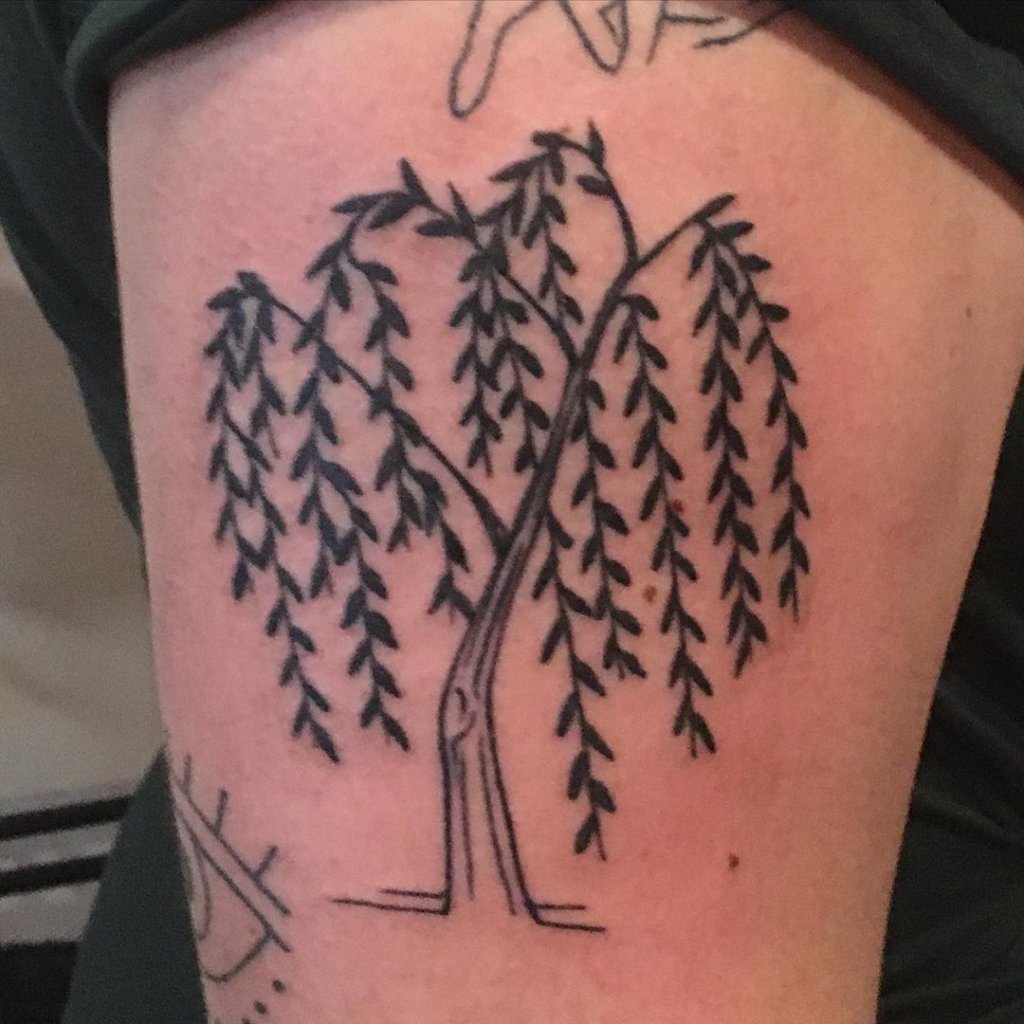 willow tree tattoo