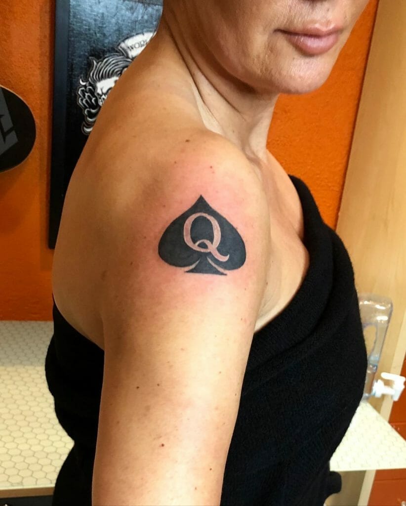 queen of spades tattoo