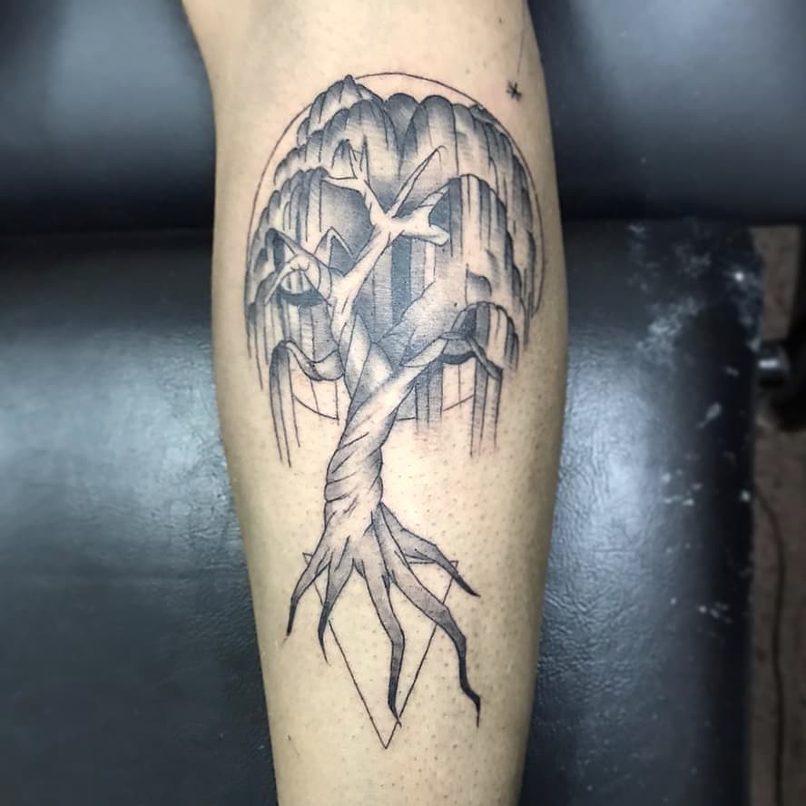 willow tree tattoo