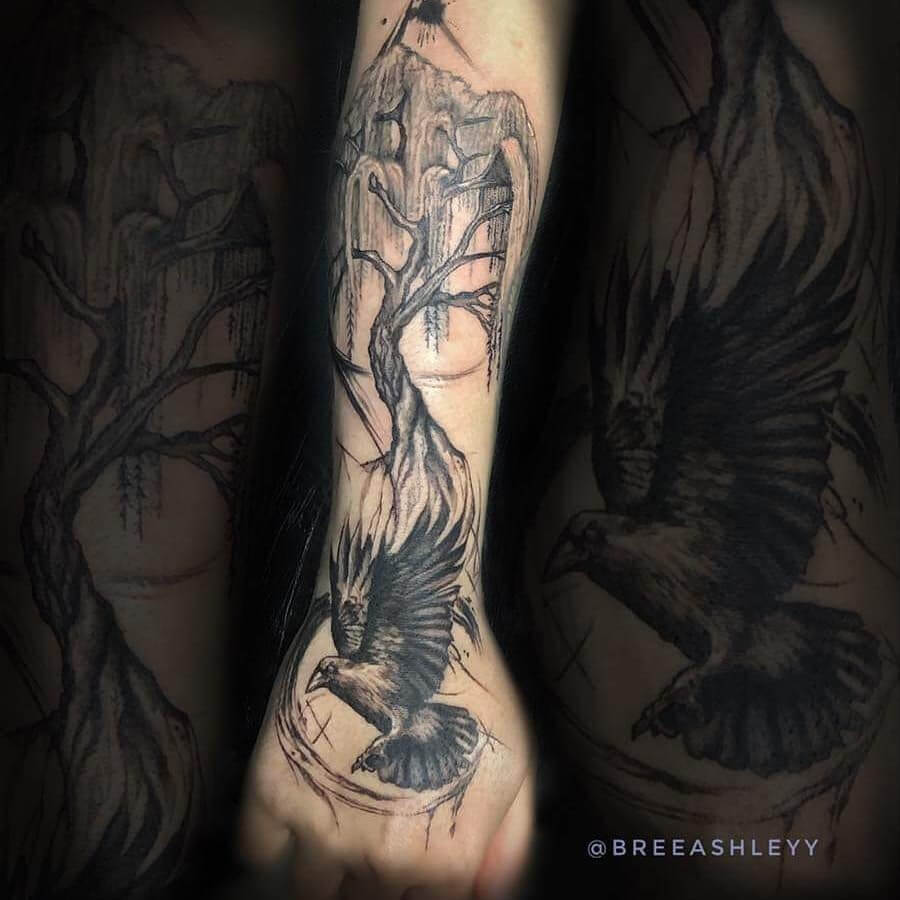 willow tree tattoo