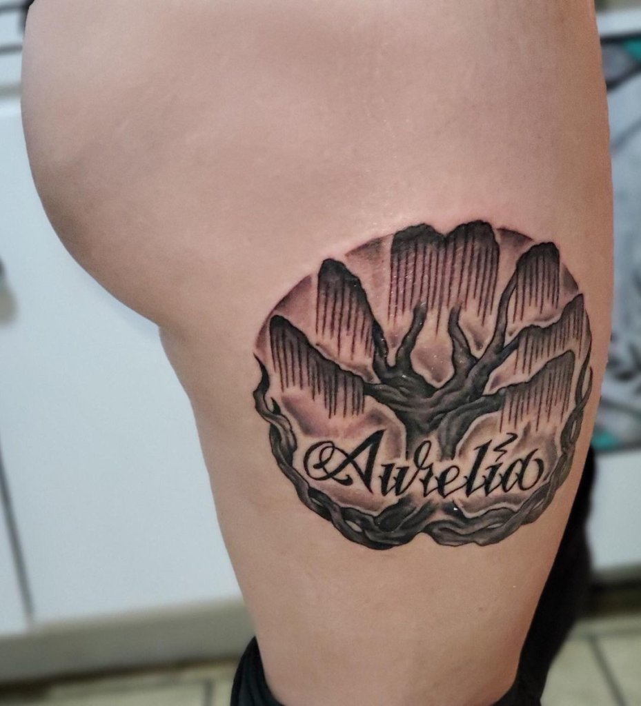 willow tree tattoo