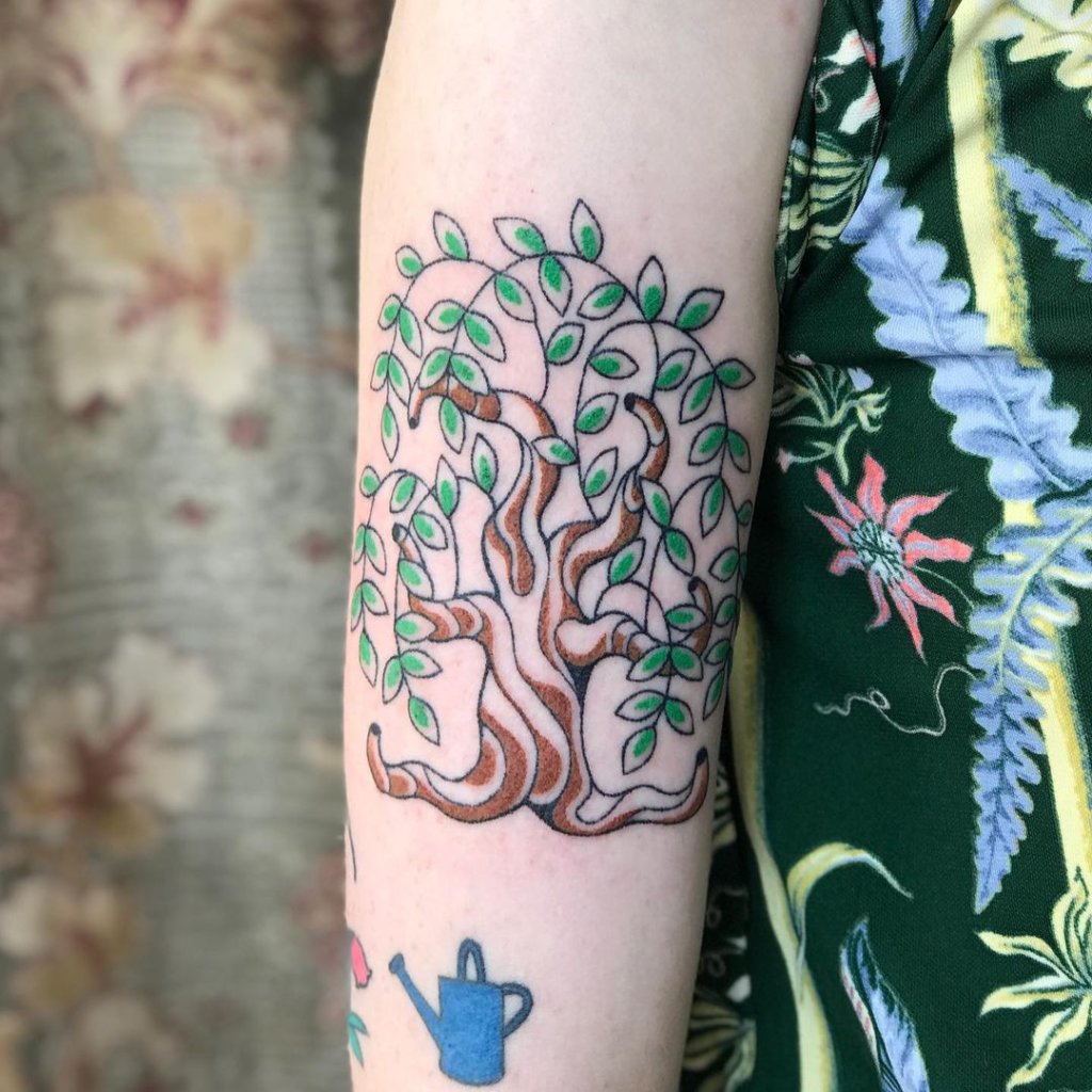 willow tree tattoo