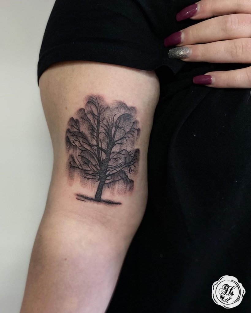 willow tree tattoo