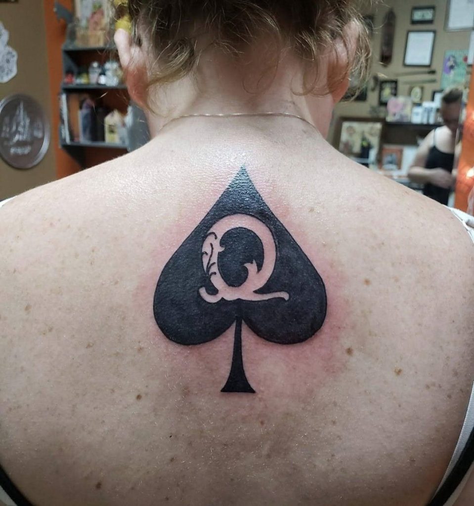 queen of spades tattoo