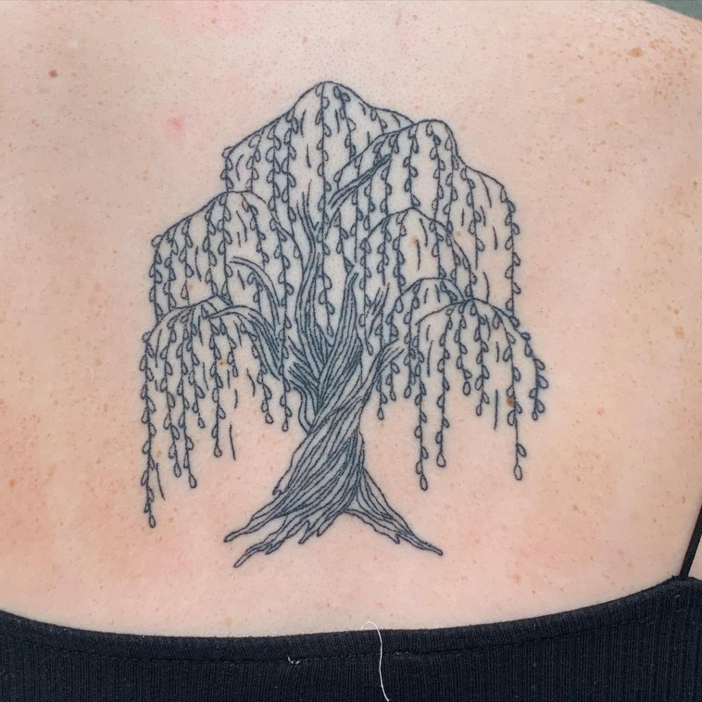 willow tree tattoo