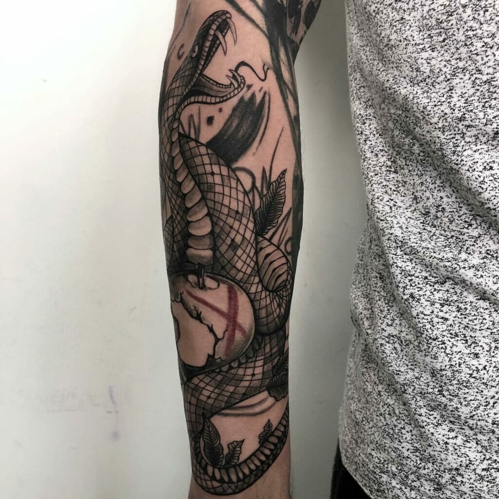 Snake Arm Tattoo