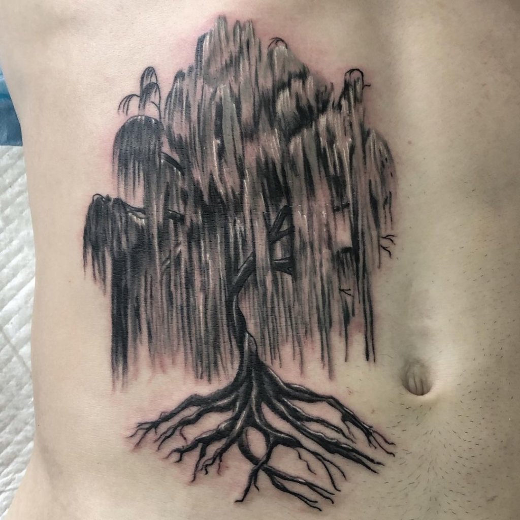 willow tree tattoo