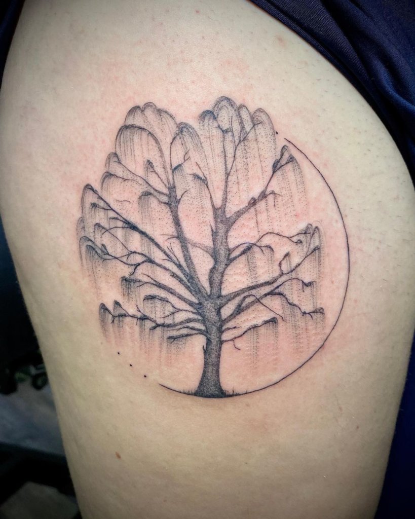 willow tree tattoo