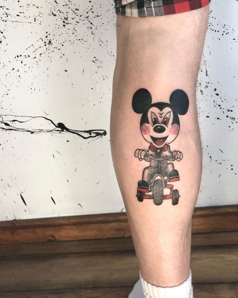 mickey mouse tattoo