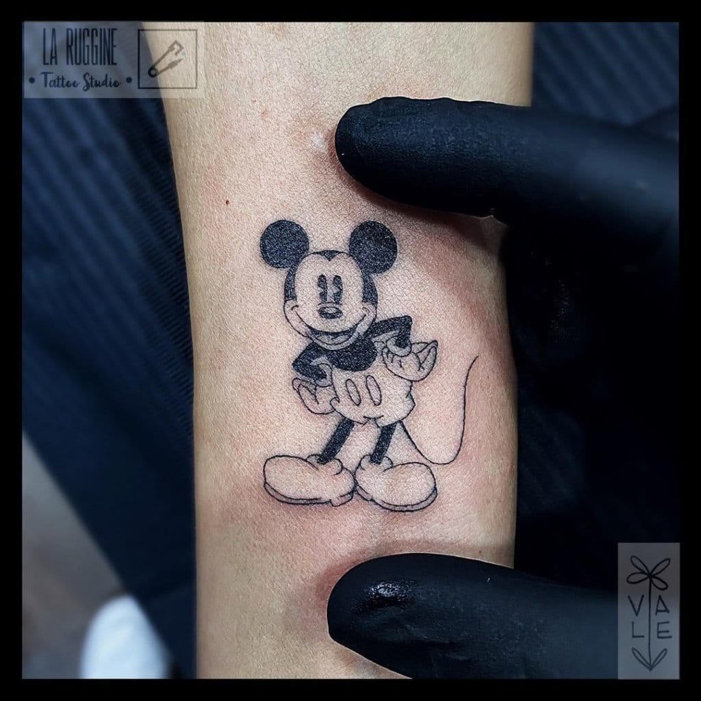 mickey mouse tattoo