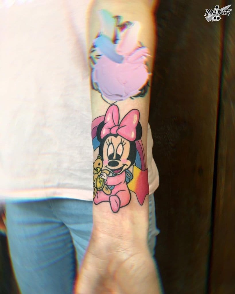 mickey mouse tattoo