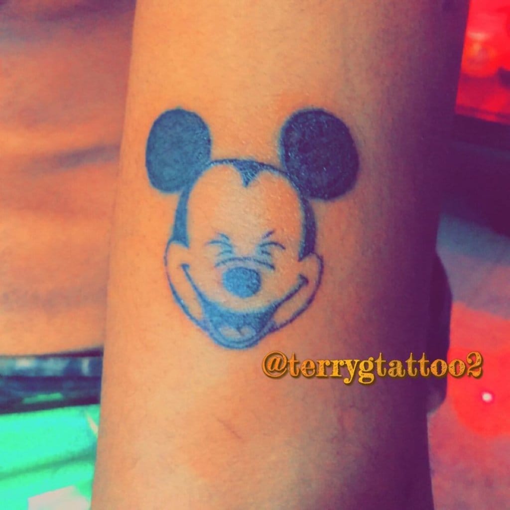 mickey mouse tattoo