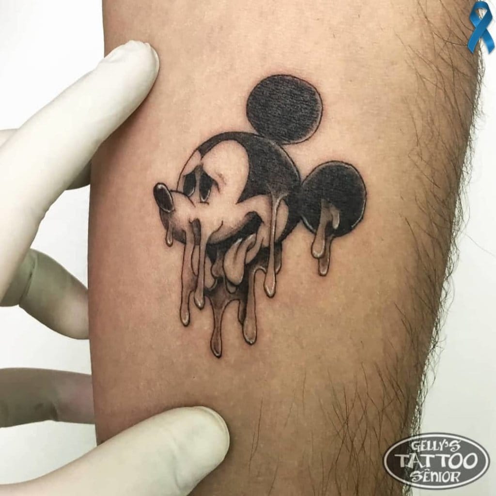 mickey mouse tattoo