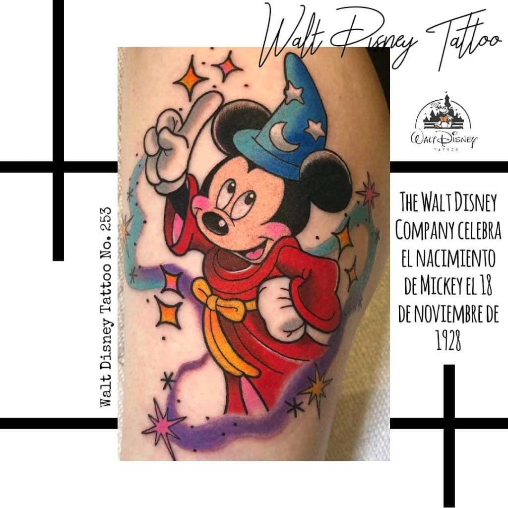 mickey mouse tattoo