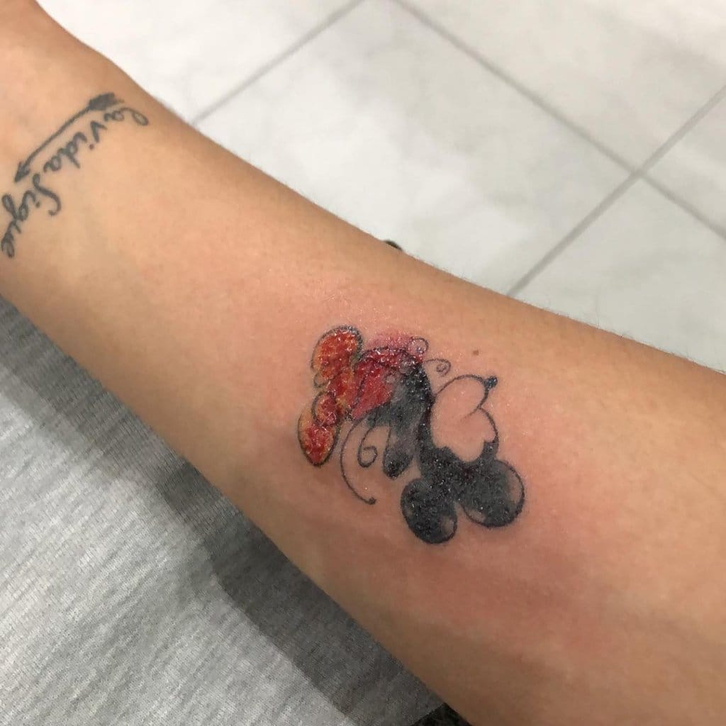 mickey mouse tattoo