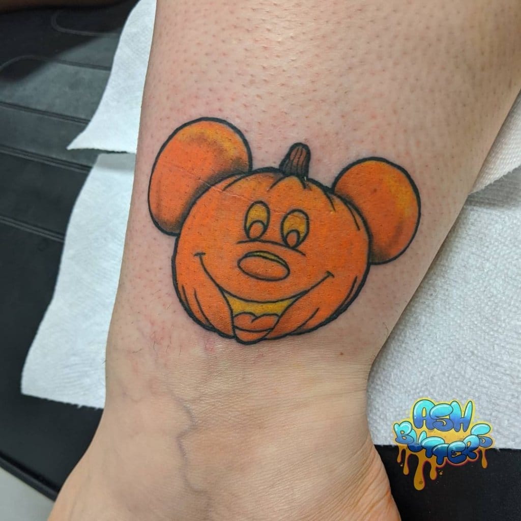 mickey mouse tattoo