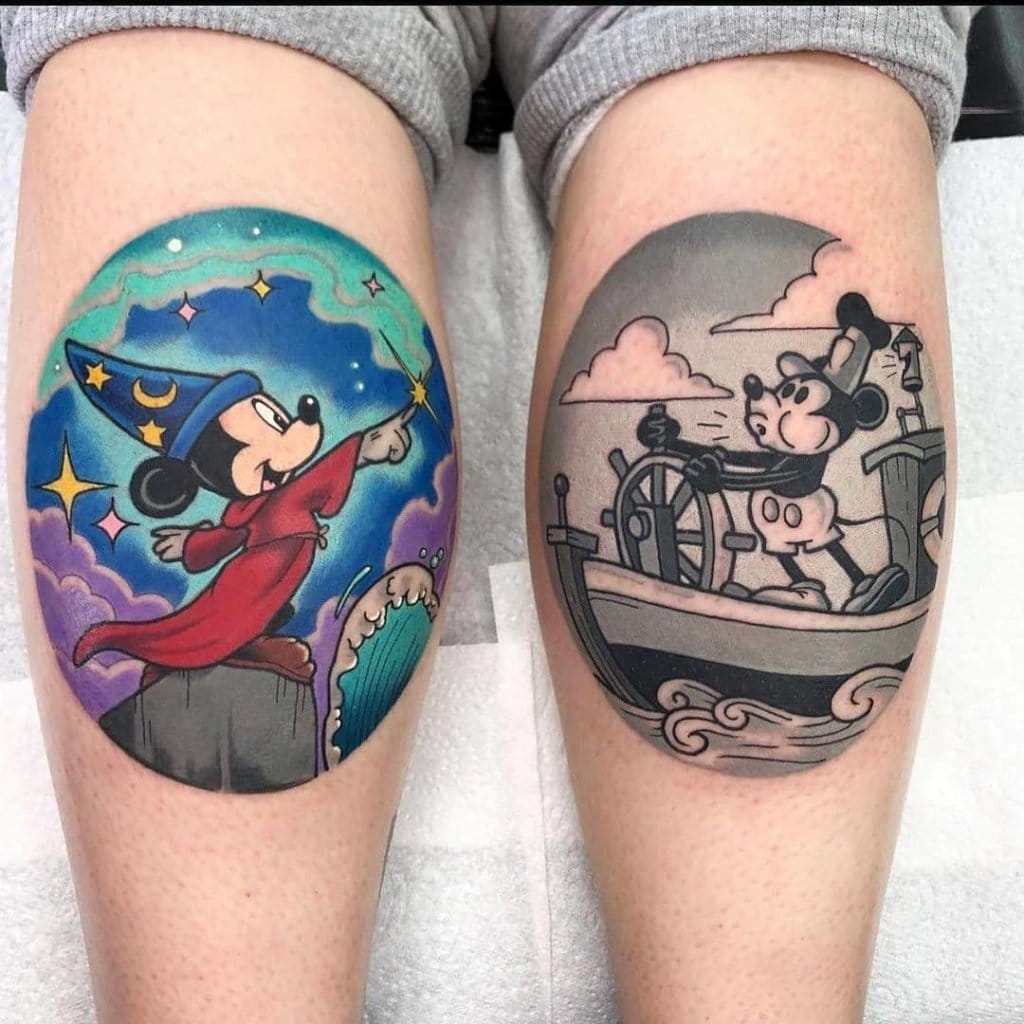 mickey mouse tattoo