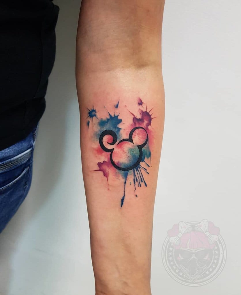 mickey mouse tattoo