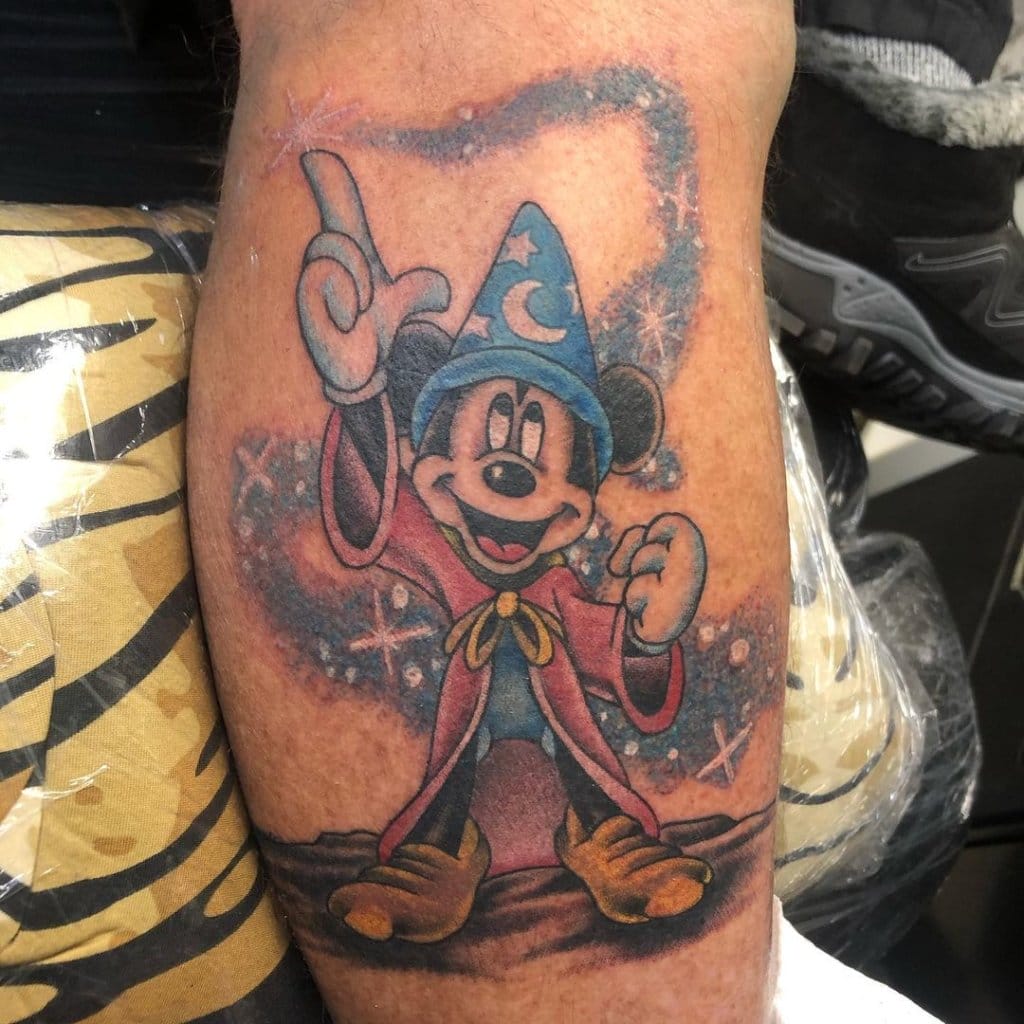 mickey mouse tattoo