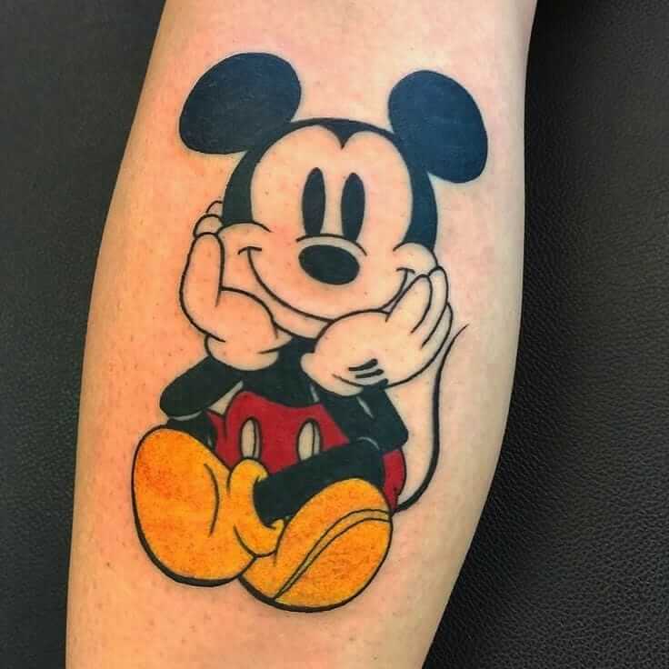 mickey mouse tattoo