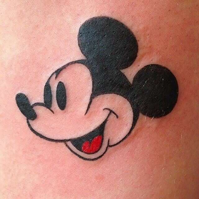 mickey mouse tattoo