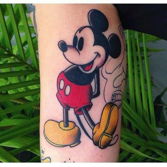 mickey mouse tattoo