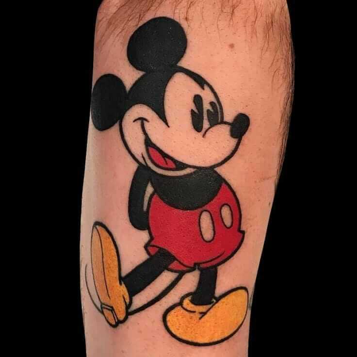 mickey mouse tattoo