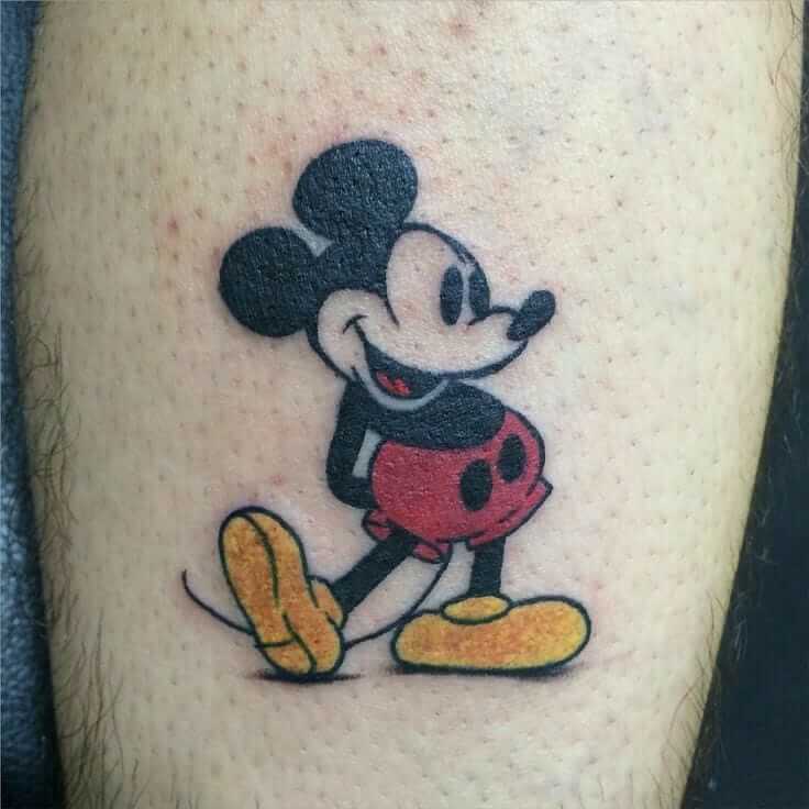 mickey mouse tattoo