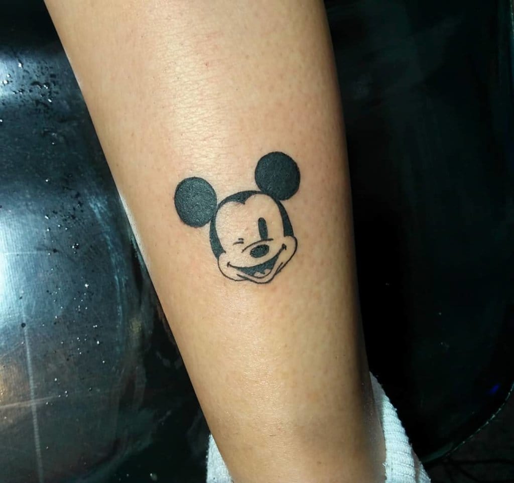 mickey mouse tattoo