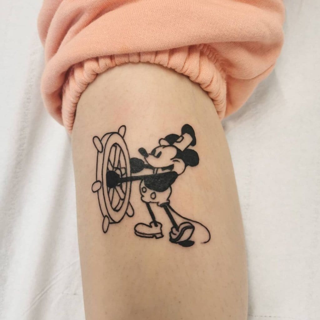 mickey mouse tattoo