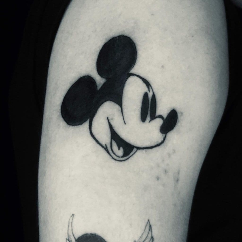 mickey mouse tattoo