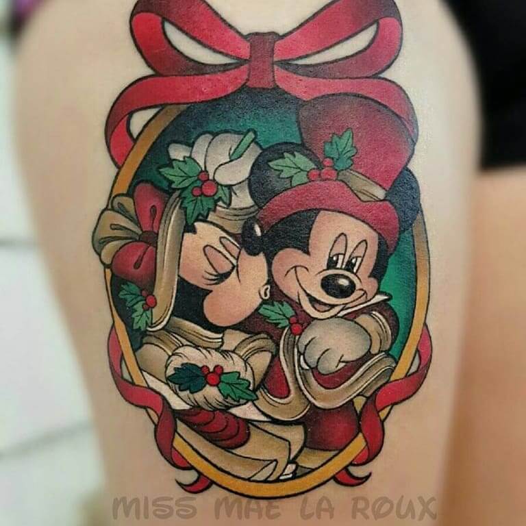 mickey mouse tattoo