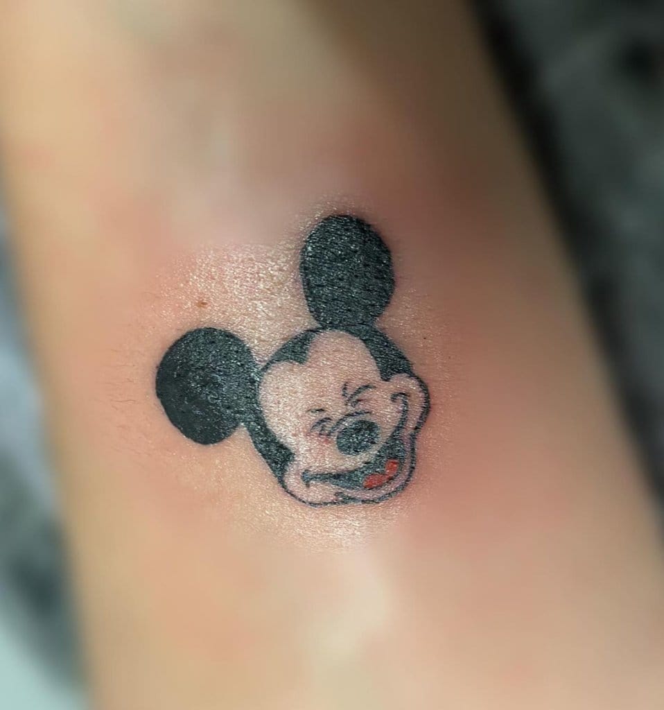 mickey mouse tattoo