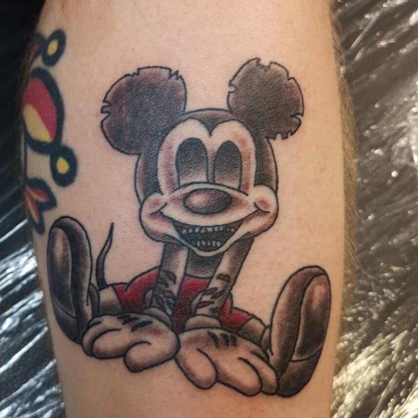 mickey mouse tattoo