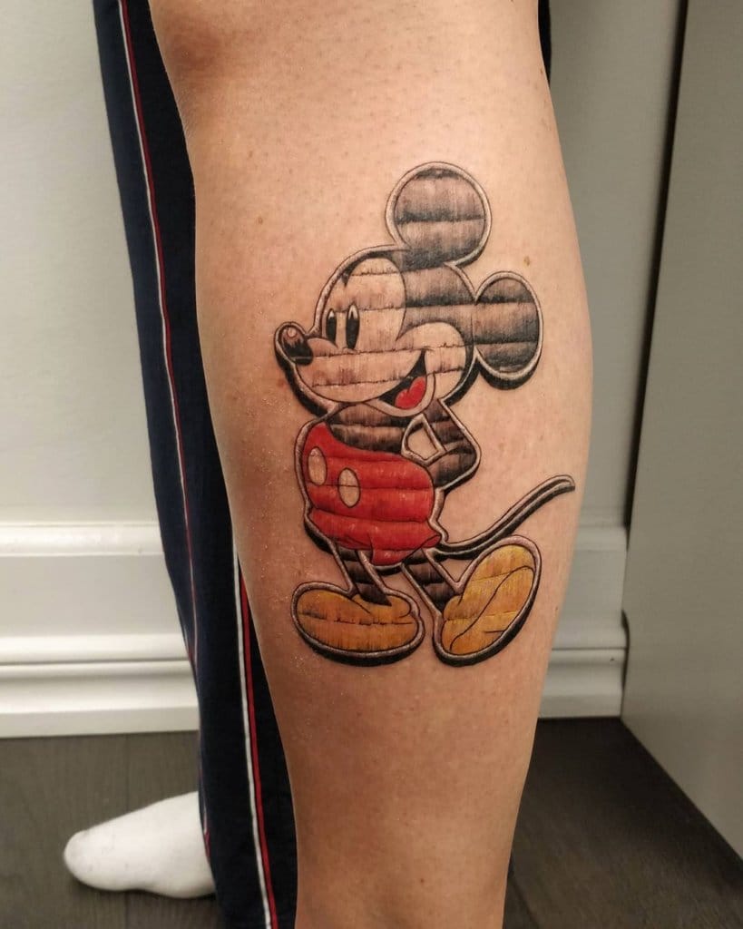 mickey mouse tattoo