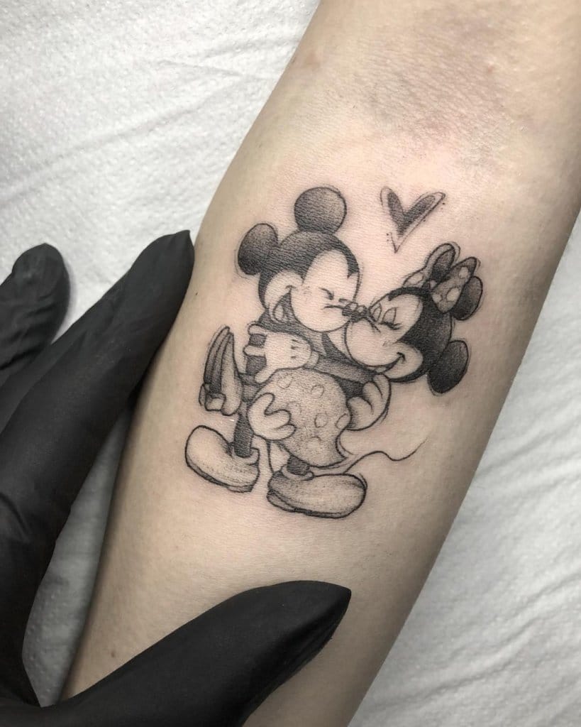 mickey mouse tattoo