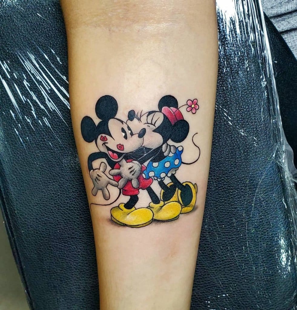 mickey mouse tattoo