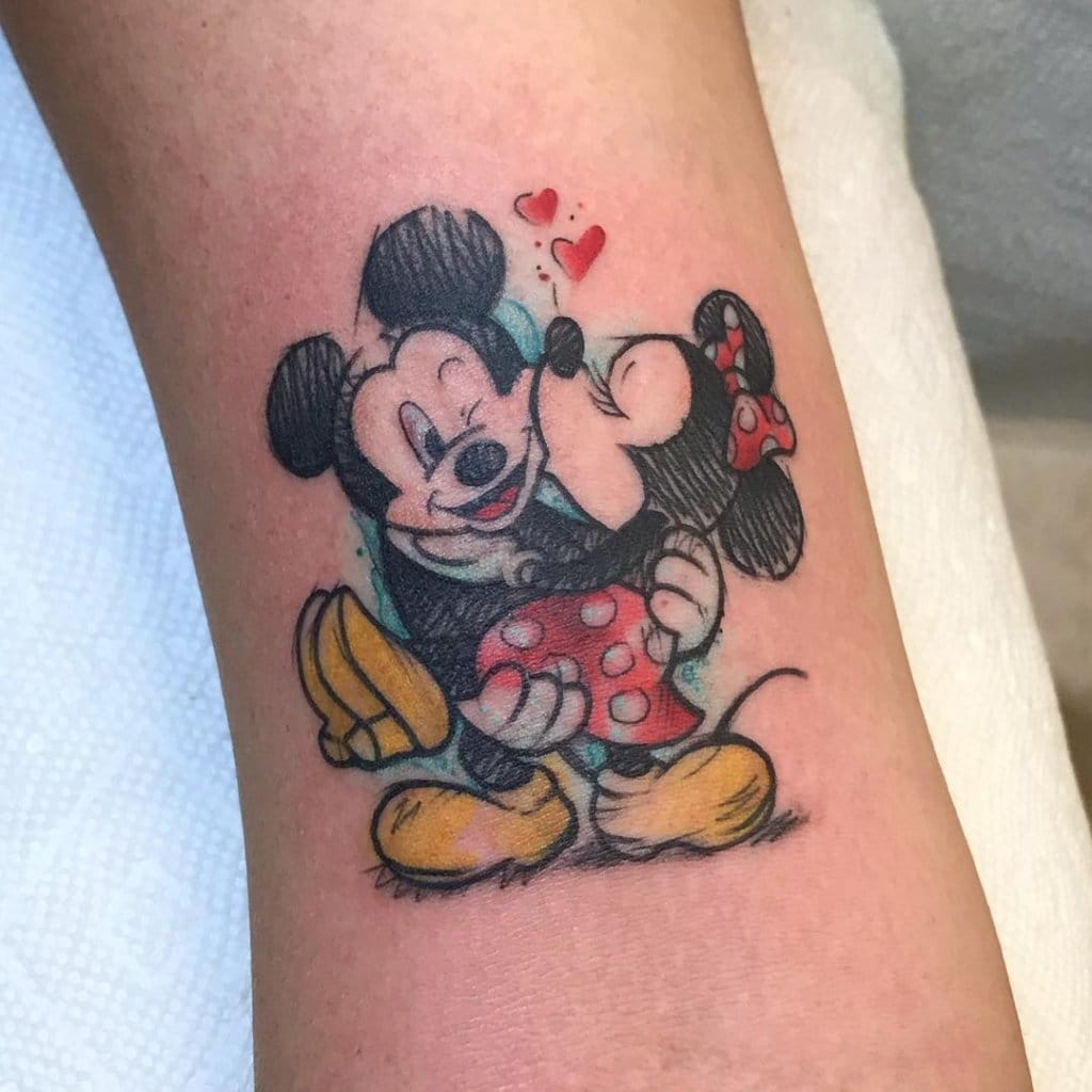 mickey mouse tattoo