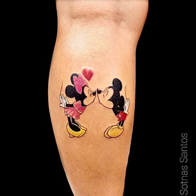 mickey mouse tattoo