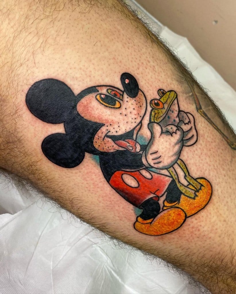 mickey mouse tattoo