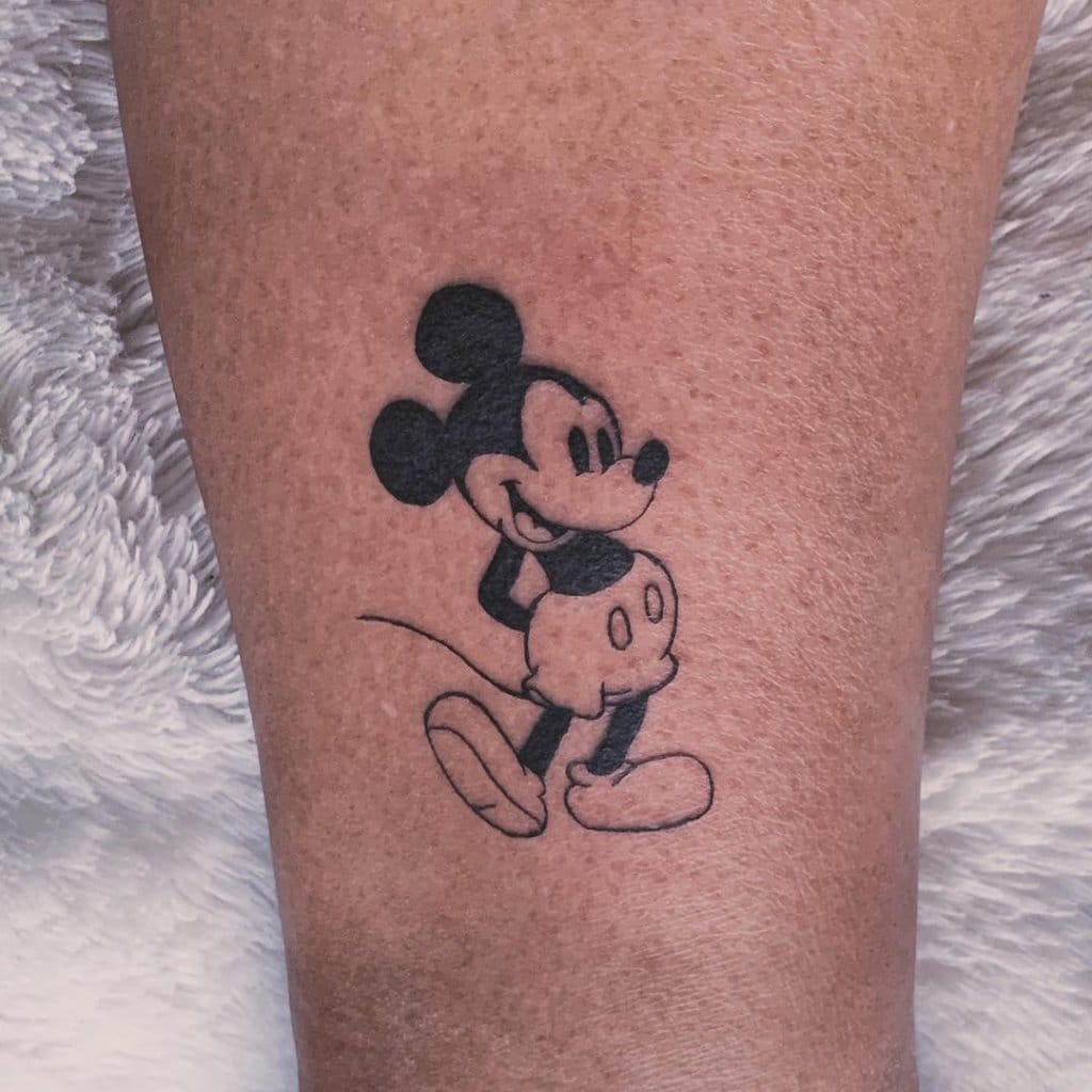 mickey mouse tattoo