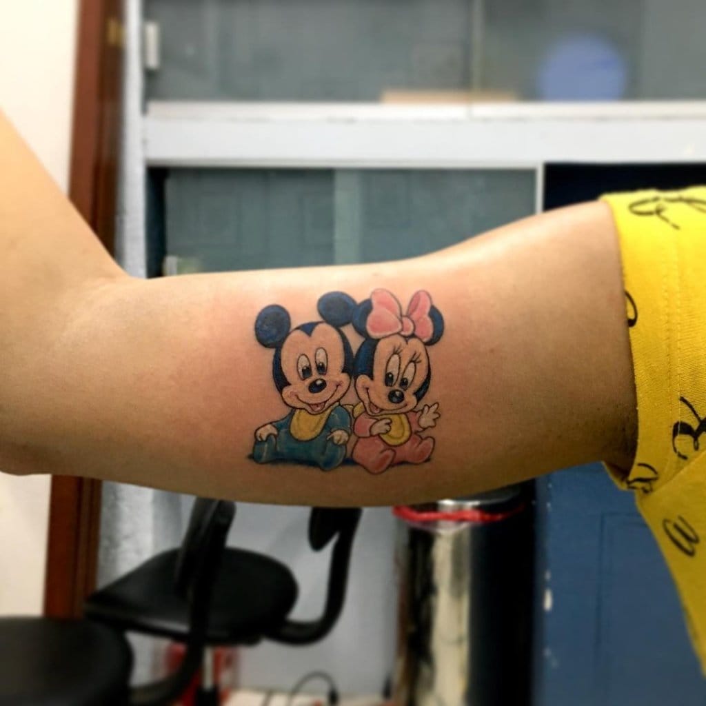 mickey mouse tattoo