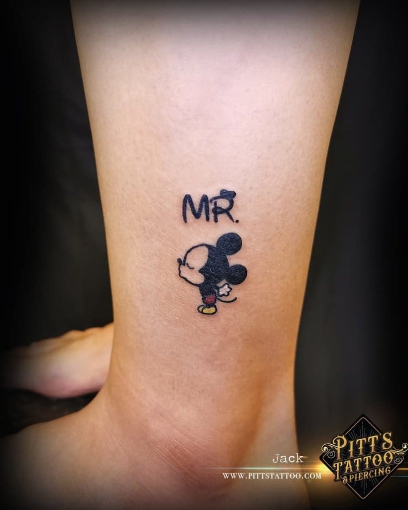 mickey mouse tattoo