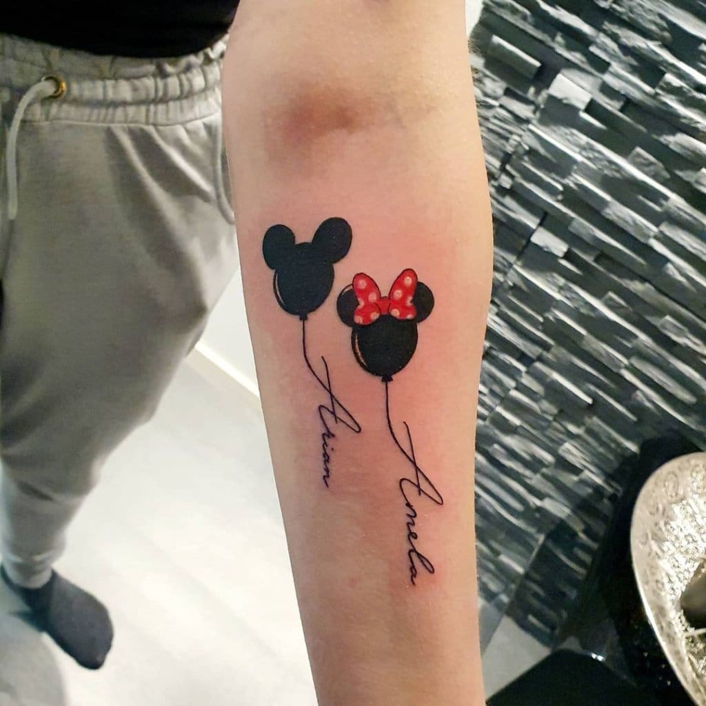 mickey mouse tattoo